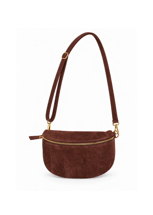 Leren crossbody tasje - 3 kleuren