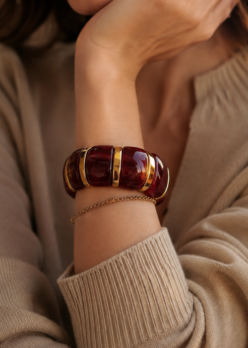Bordeaux armband