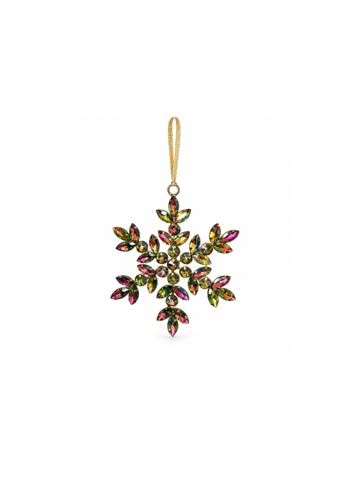 Kerstster groen/roze