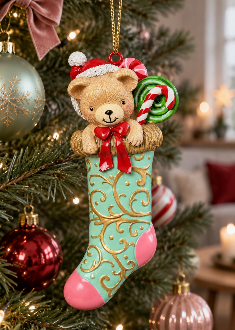 Kerstornament sok