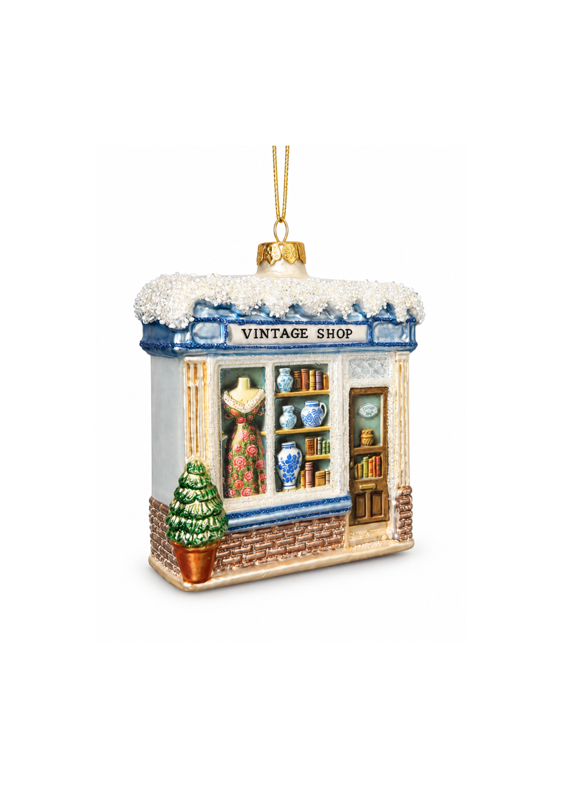 Kerstbal Vintage shop