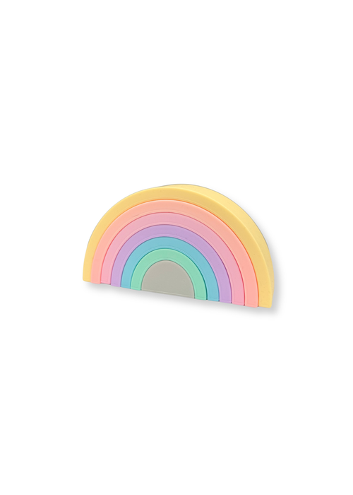 Siliconen Regenboog – Pastel Kleuren
