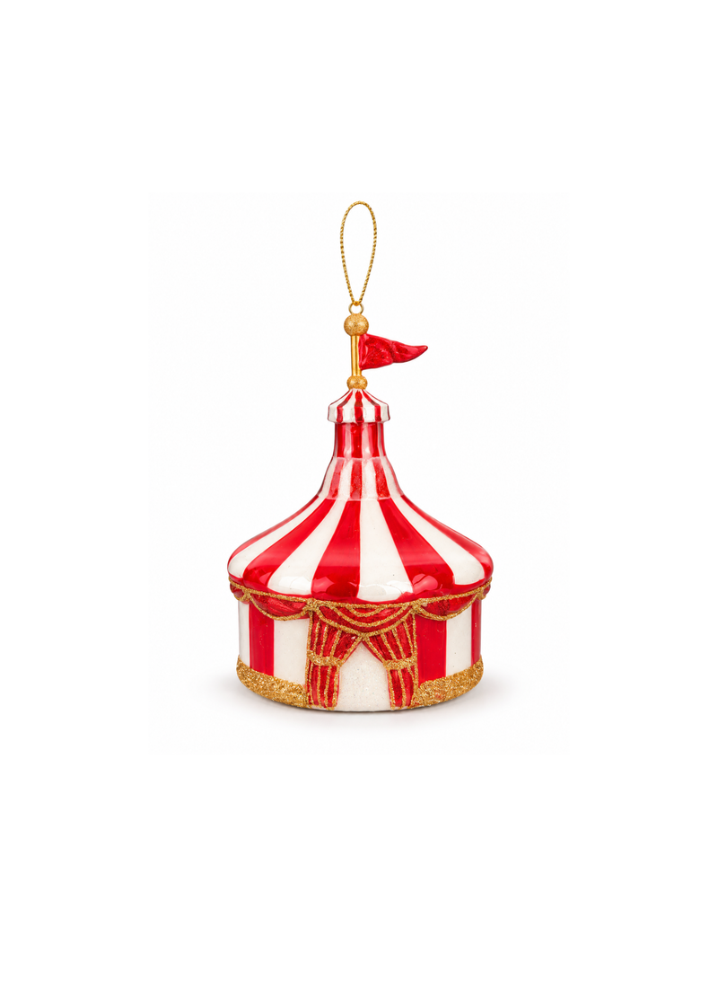 Kerstornament circustent