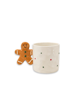 Kerstmok met peperkoekmannetje