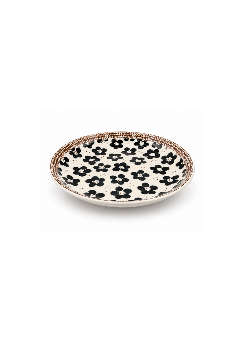 Bordje met bloemenprint