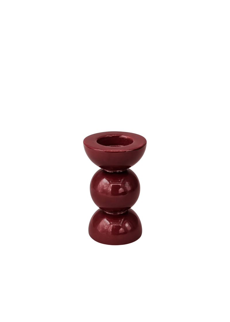 Kandelaar bubble burgundy – Light & Living