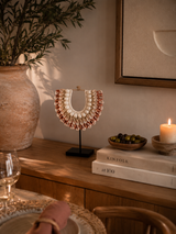 Handmade schelpen standaard