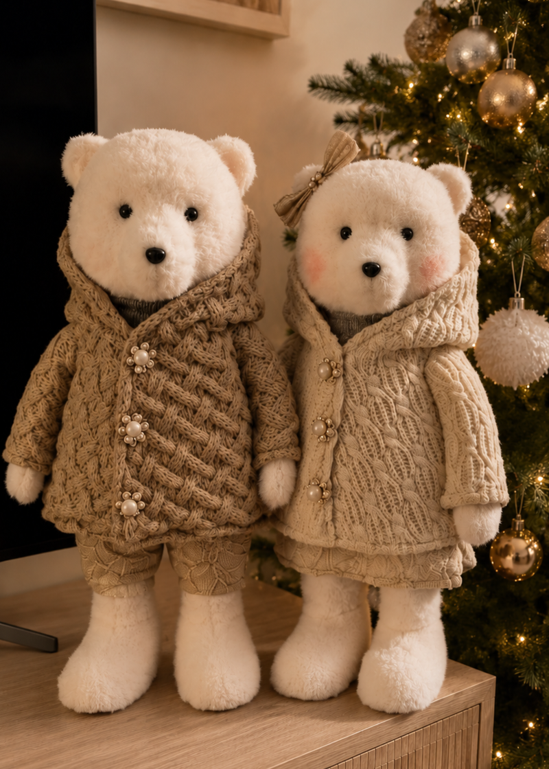 Set kerstberen