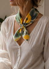 Neksjaaltje met bloemenprint