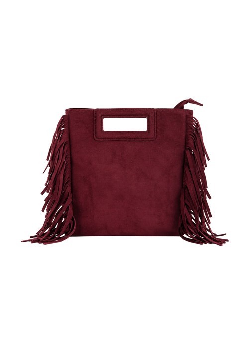 Tasje met franjes – 3 kleuren
