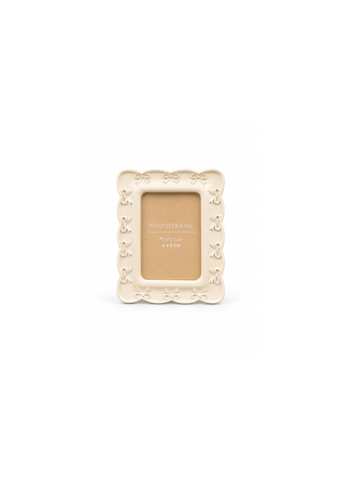 Mini fotolijstje beige - 4 varianten