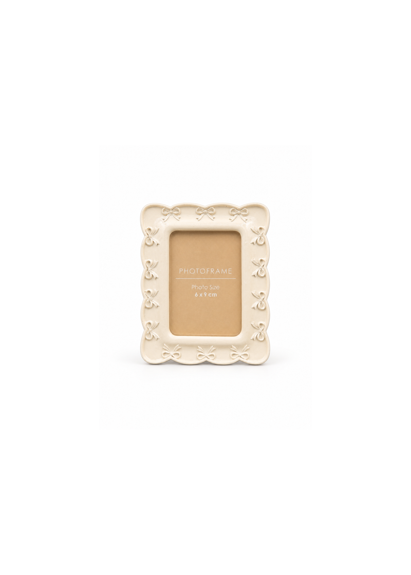 Mini fotolijstje beige - 4 varianten