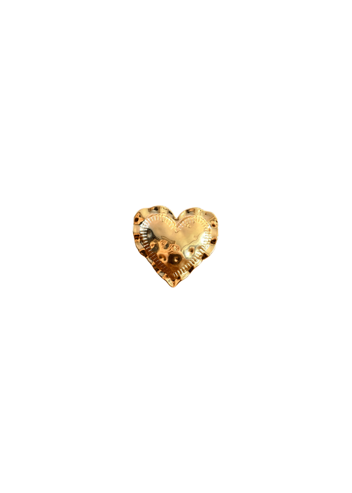 Statement ring hart – Goudkleurig