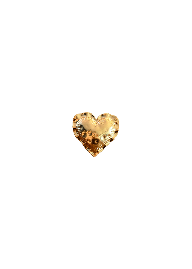 Statement ring hart – Goudkleurig