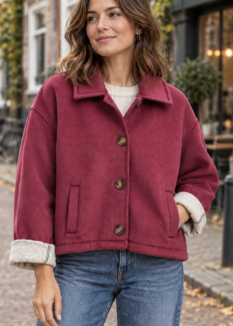 Jacket velvet - 3 kleuren