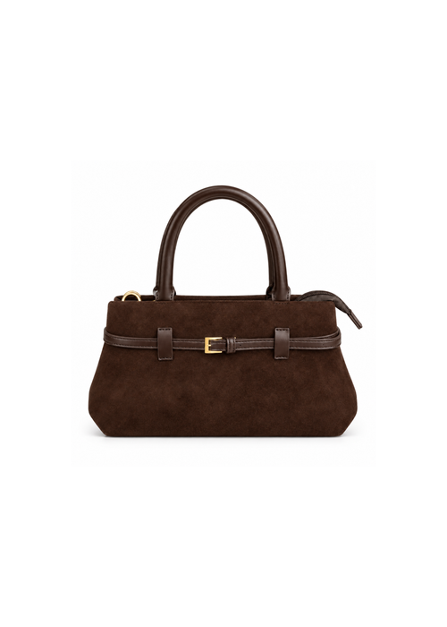 Handtas met gespdetail - 3 kleuren
