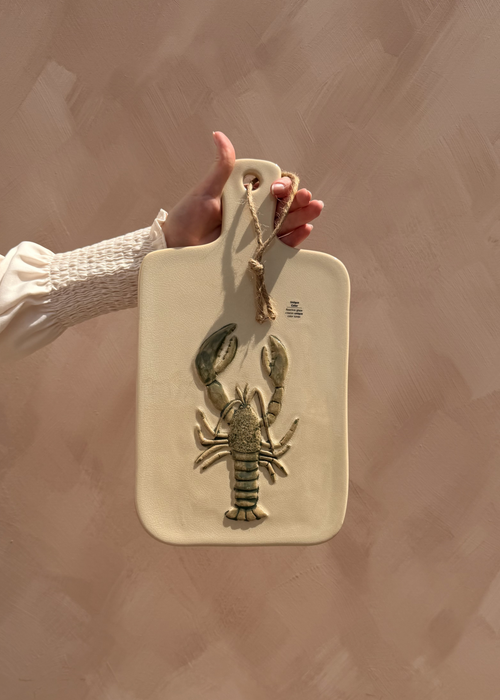 Keramieken Decoratieplank Kreeft – 36 x 20 cm