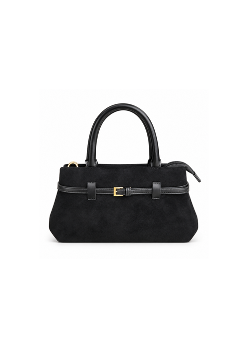 Handtas met gespdetail - 3 kleuren