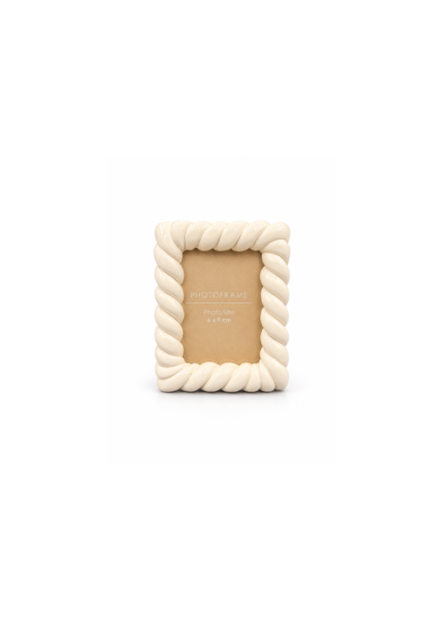 Mini fotolijstje beige - 4 varianten