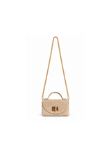 Leren mini handtas - 4 kleuren