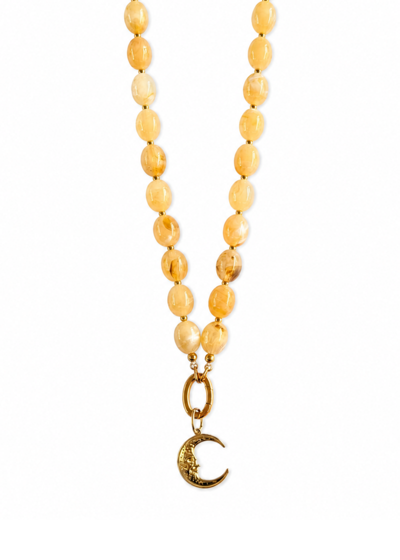 Ketting met maanhanger