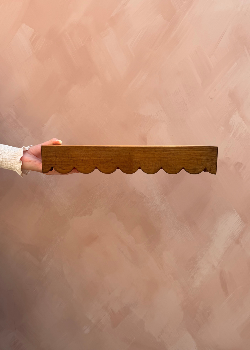 Wandplank scallop – bruin