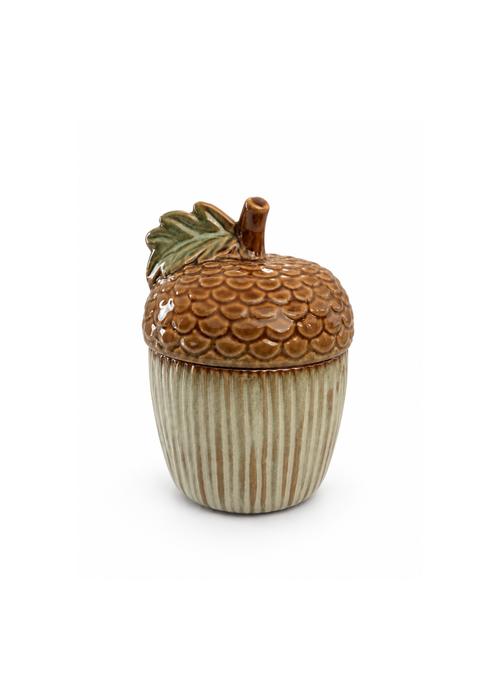 Decoratiepot eikel met deksel | verschillende maten