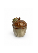 Decoratiepot eikel met deksel | 2 maten