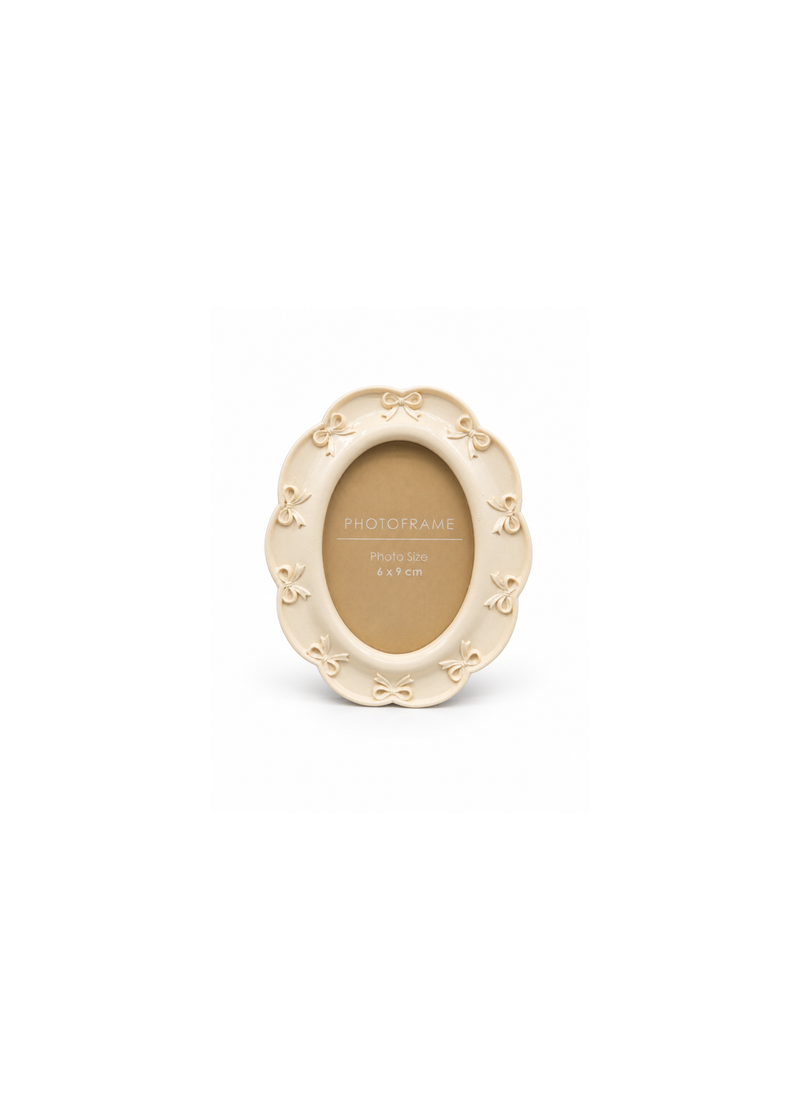 Mini fotolijstje beige - 4 varianten