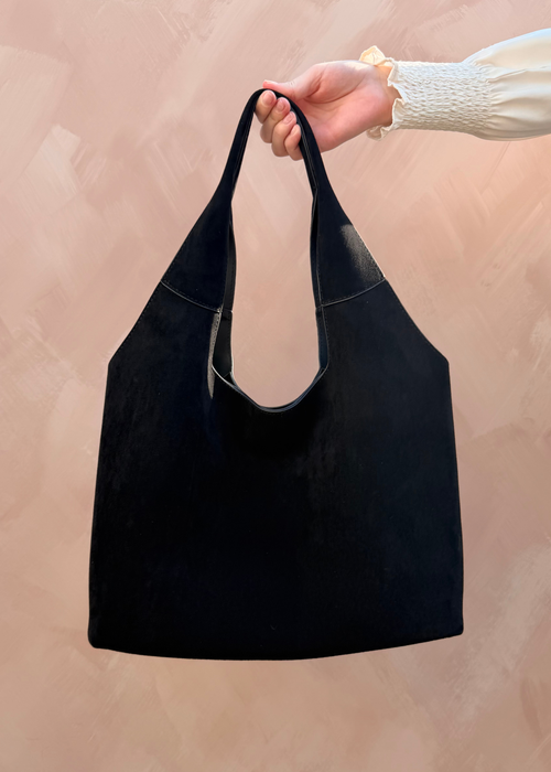 Shopper suède look – 3 kleuren