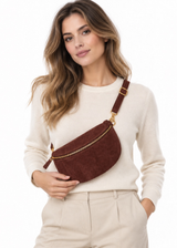Leren crossbody tasje - 3 kleuren