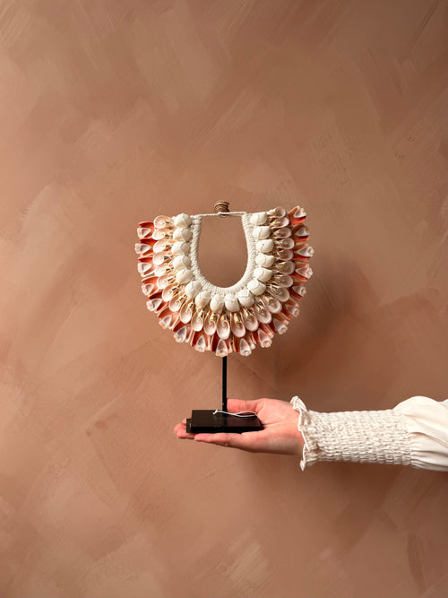 Handmade schelpen standaard