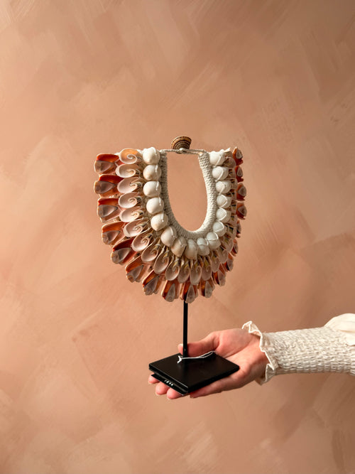 Handmade schelpen standaard